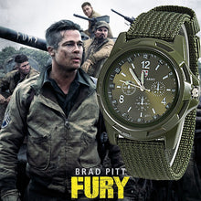 Load image into Gallery viewer, 2019 Men Nylon band Military watch Gemius Army watch